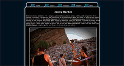 Desktop Screenshot of jonnybarber.com