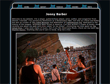 Tablet Screenshot of jonnybarber.com